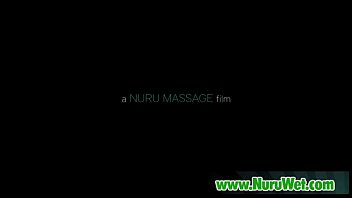 Busty masseuse in nuru massage 11