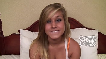 One of the CUTEST girls in porn sucks a fat 8 inch cock