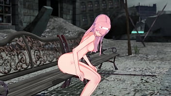 Zero Two gets fucked in various ways - 3D Hentai
