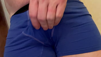 Rubbing my penis in my underwear to get it warmed up for whats cumming up..
