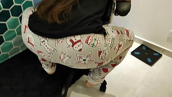 I found my gift wrapped in a whore's Christmas pajama
