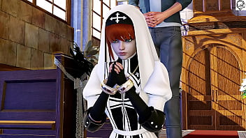 3D story continues A Nun in a church 2 part 2