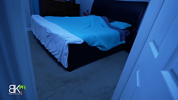 Junior Sneaks Into StepMoms Bed After Nightmare - 1of3