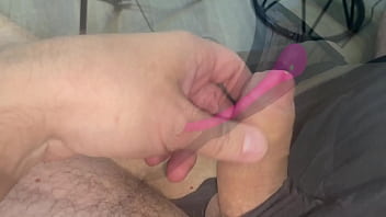 My slut stepsister masturbating pussy